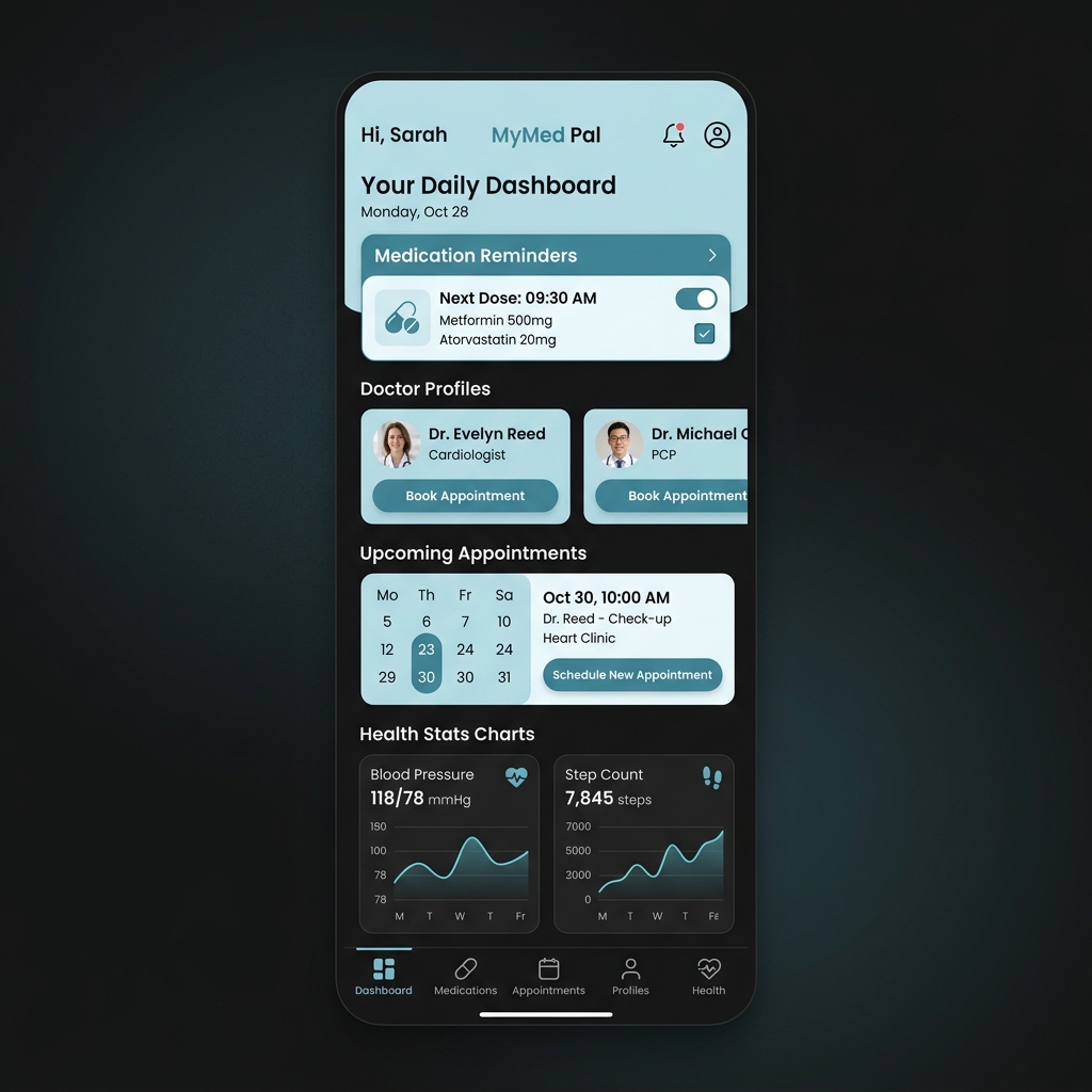 Medlink App — Figma Design